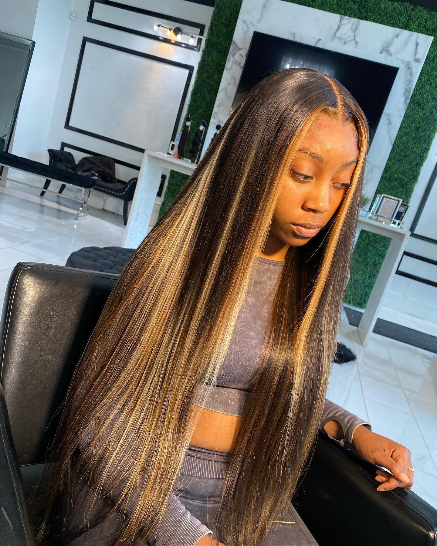Lisse Extensions Cheveux Clipser En Vrais Cheveux Humains 4/27 Couleurs Populaires 9 Piece
