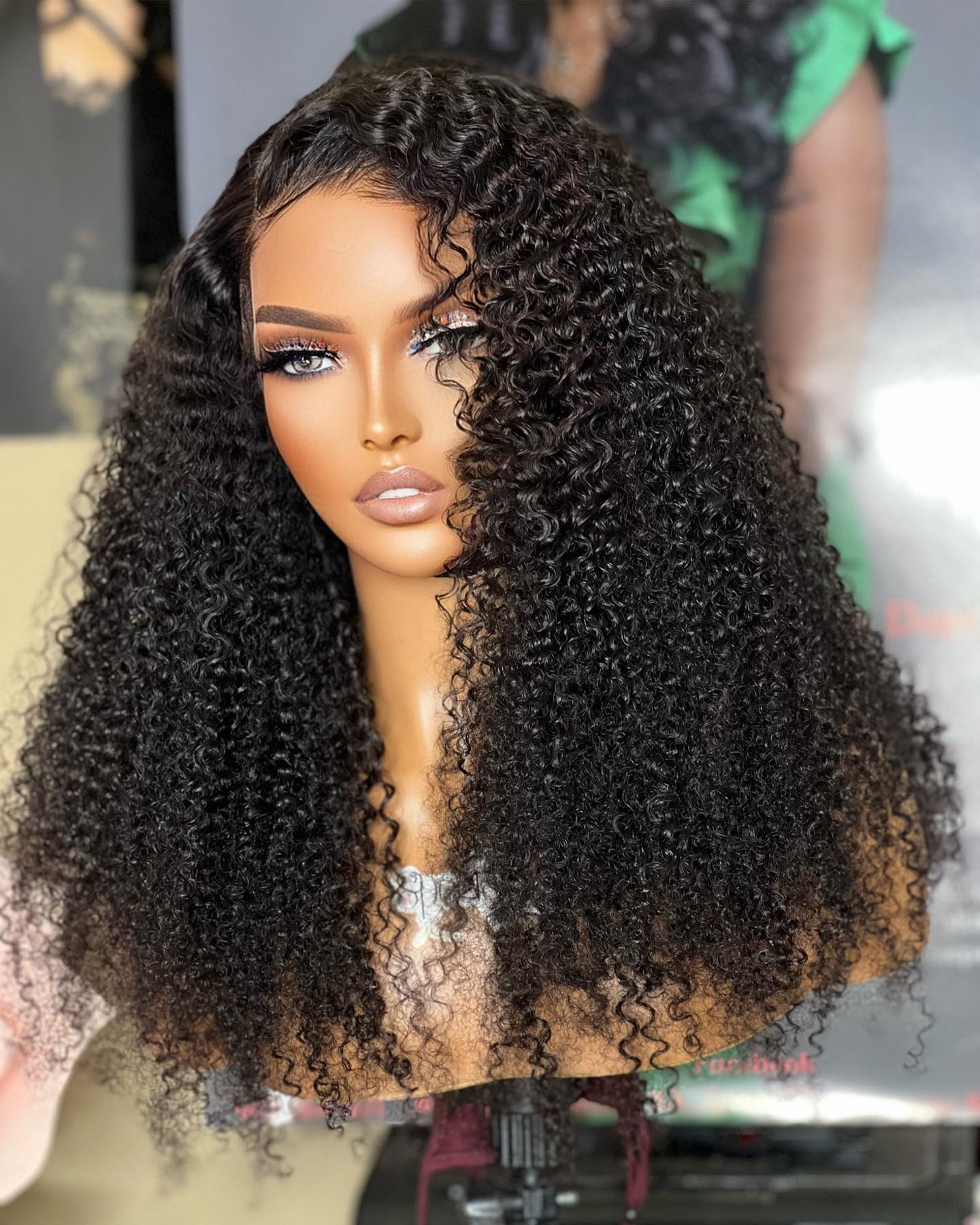 𝑼𝒘𝒂𝒗𝒚 𝑷𝒓𝒆𝒎𝒊𝒖𝒎 𝑳𝒊𝒏𝒆 9X6 Glueless Upgraded Bleached Knots Wear Go Bouclé Perruque cheveux humains