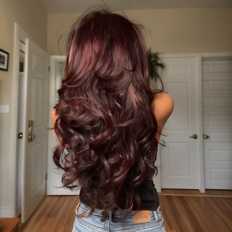 𝑼𝒘𝒂𝒗𝒚 𝑷𝒓𝒆𝒎𝒊𝒖𝒎 𝑳𝒊𝒏𝒆 Perruque Douce Lumineuse 13x4 Glueless Highlight Cheveux Humains Body Wave Sans Colle 250% Densité