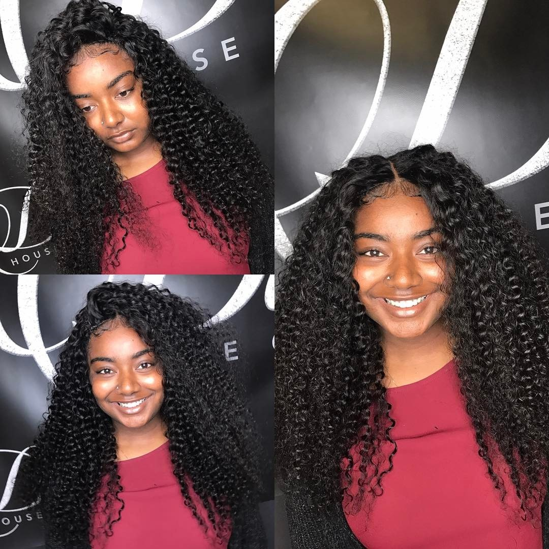 𝑼𝒘𝒂𝒗𝒚 𝑷𝒓𝒆𝒎𝒊𝒖𝒎 𝑳𝒊𝒏𝒆 9X6 Glueless Upgraded Bleached Knots Wear Go Bouclé Perruque cheveux humains