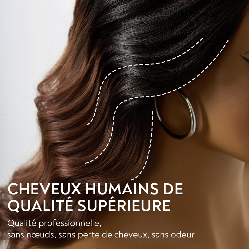 𝑼𝒘𝒂𝒗𝒚 𝑷𝒓𝒆𝒎𝒊𝒖𝒎 𝑳𝒊𝒏𝒆 Magnifique Glueless Ombre Brun Bob Wear Go 5x5 Perruque Sans Colle Cheveux Humains Ondulé