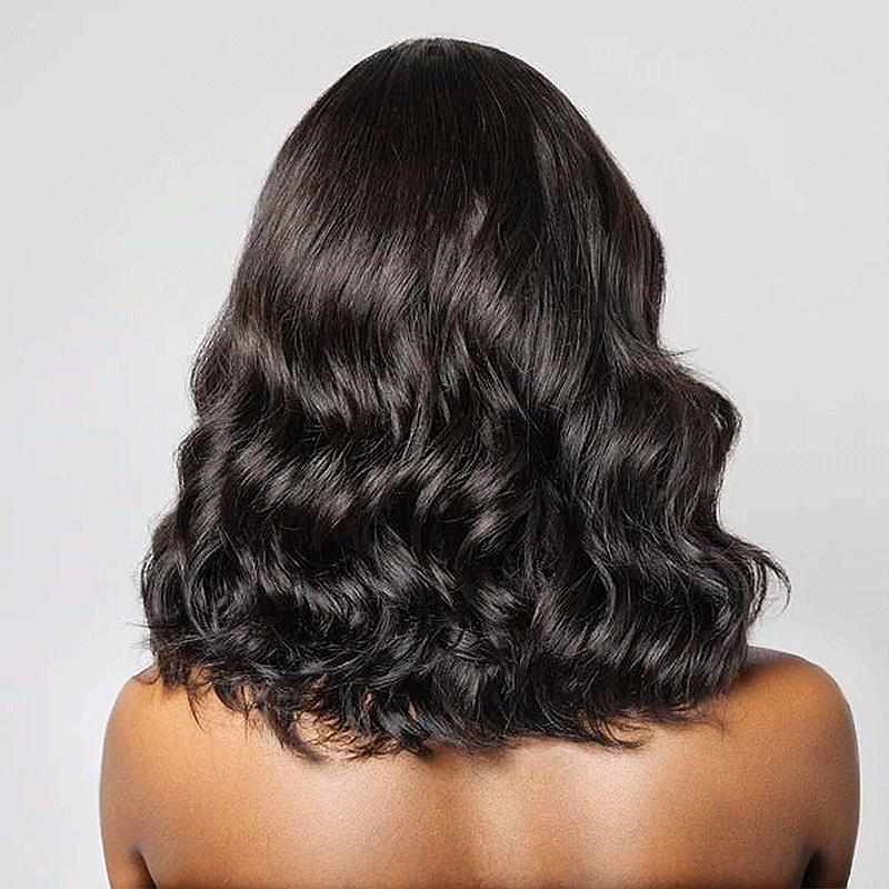 𝑼𝒘𝒂𝒗𝒚 𝑷𝒓𝒆𝒎𝒊𝒖𝒎 𝑳𝒊𝒏𝒆 Séparation Naturelle Glueless 7x4 Enfilez Et Partez Minimaliste Perruque Sans Colle Loose Wave