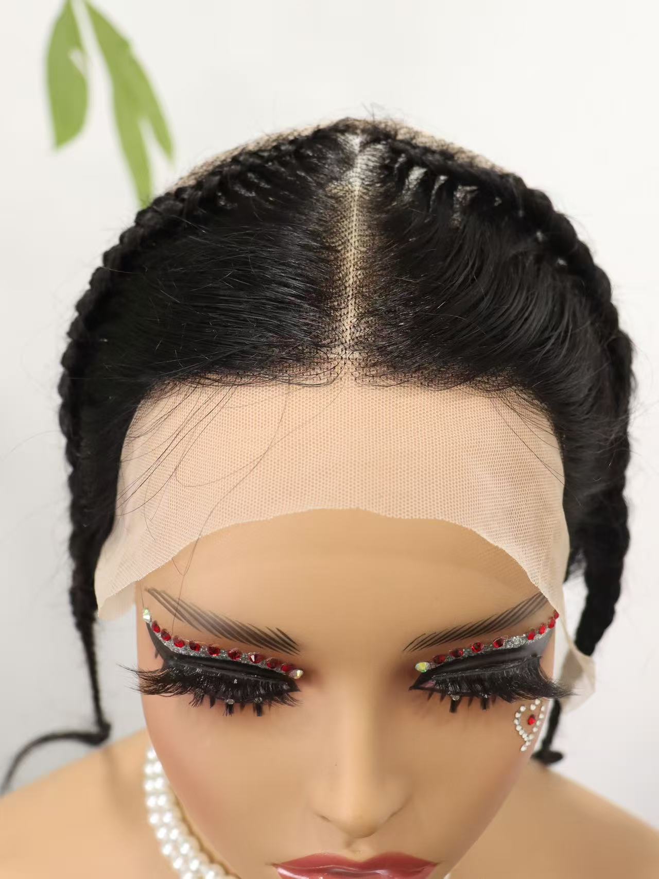 Glueless Perruque Pré-style Bandeau Avec Dentelle Frontale 13x4 Perruque Sans Colle