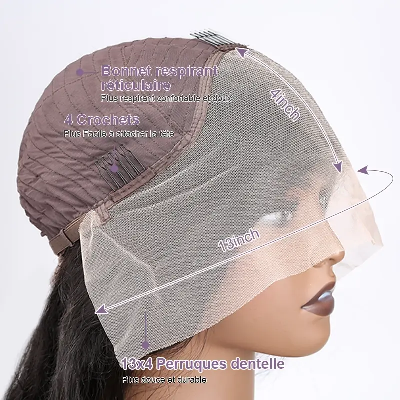 𝑼𝒘𝒂𝒗𝒚 𝑷𝒓𝒆𝒎𝒊𝒖𝒎 𝑳𝒊𝒏𝒆 Ombre Lace Front Perruques Cheveux Naturels Humains Femme Brésilienne Body Wave