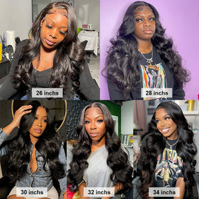 13x4 Lace Front Perruques Cheveux Humains Brésilienne Body Wave - Uwavy