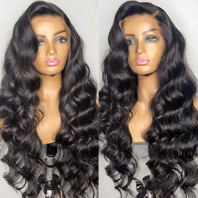 13x4 Lace Front Perruques Cheveux Humains Brésilienne Loose Deep Wave - Uwavy