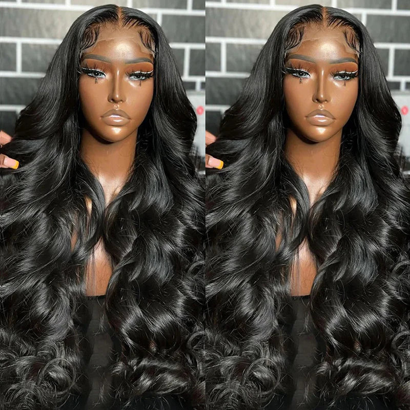 13x6 Lace Front Perruques Cheveux Humains Brésilienne Body Wave - Uwavy