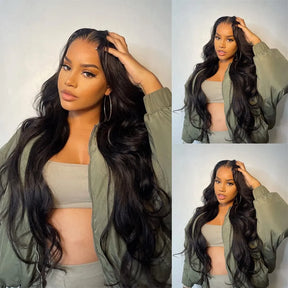 13x6 Lace Front Perruques Cheveux Humains Brésilienne Body Wave - Uwavy