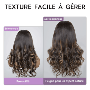 𝑼𝒘𝒂𝒗𝒚 𝑷𝒓𝒆𝒎𝒊𝒖𝒎 𝑳𝒊𝒏𝒆 Perruque Luxueuse Highlight Body Wave Glueless 13x4 Sans Colle 250% Densité