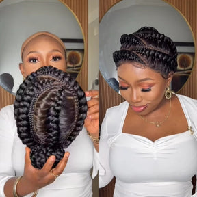 Beau Tresse Française Perruque Avec Full Lace
