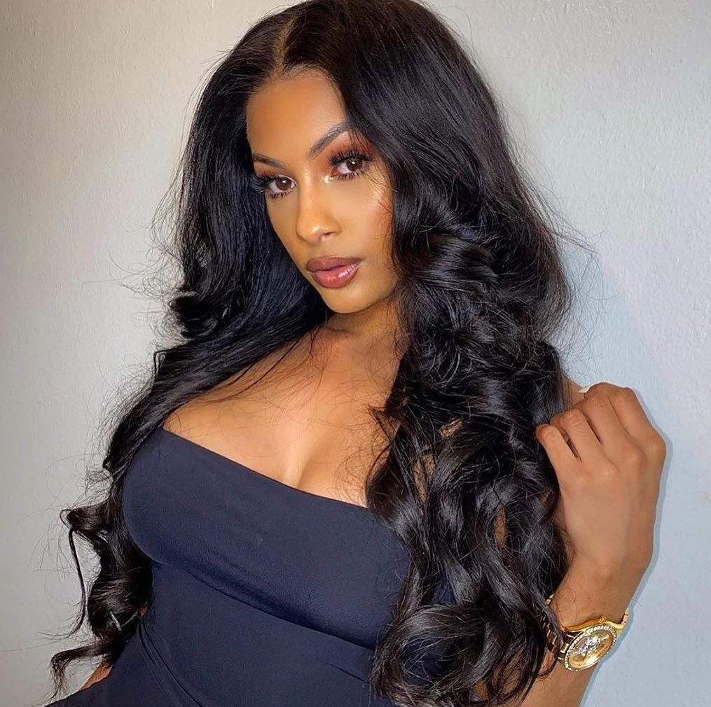 13x4 Lace Front Human Hair Wigs Brazilian Body Wave 