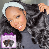 Headband Wig Brazilian Human Hair Body Wave Wig 