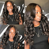 13x4 Lace Front Human Hair Wigs Brazilian Body Wave 