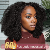 9x6 Glueless Perruque Bob Kinky Curly Sans Colle La Plus Chaude