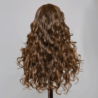 9x6 Glueless Perruque Sans Colle Couleur Brun Chocolat Body Wave Cheveux Humains