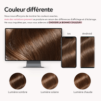 9x6 Glueless Perruque Sans Colle Couleur Brun Chocolat Body Wave Cheveux Humains