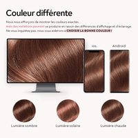 9x6 Glueless Couche C Partie Marron Coupe Courte Bob Perruque Sans Colle