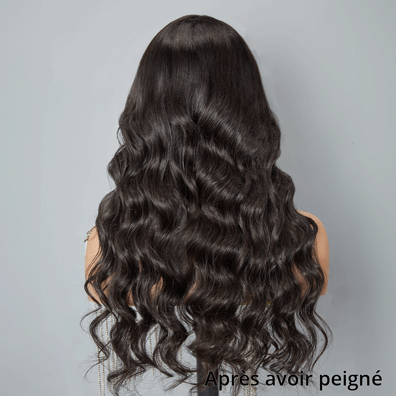 9x6 Glueless C Partie Pré-blanchis Body Wave Wear Go Perruque sans colle